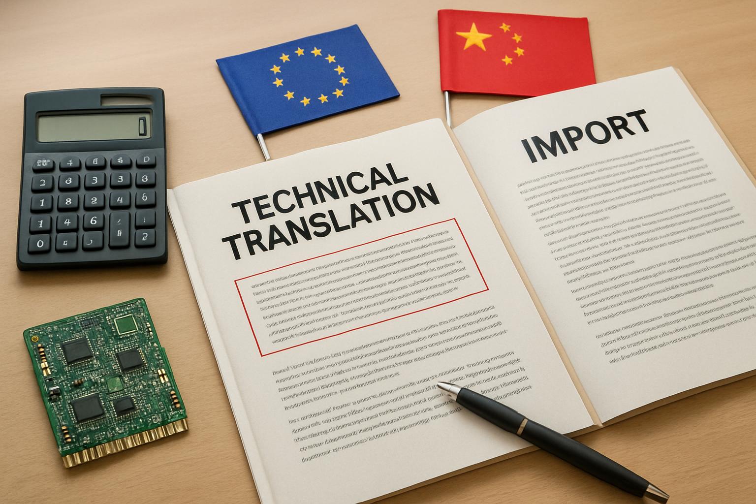 Технический перевод для импорта оборудования из Европы и Азии. Верстка и оформление: как перевод влияет на макет